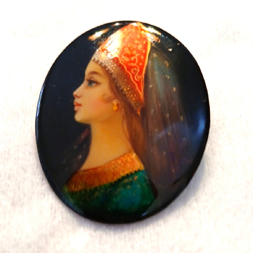 Vintage Russian Brooch